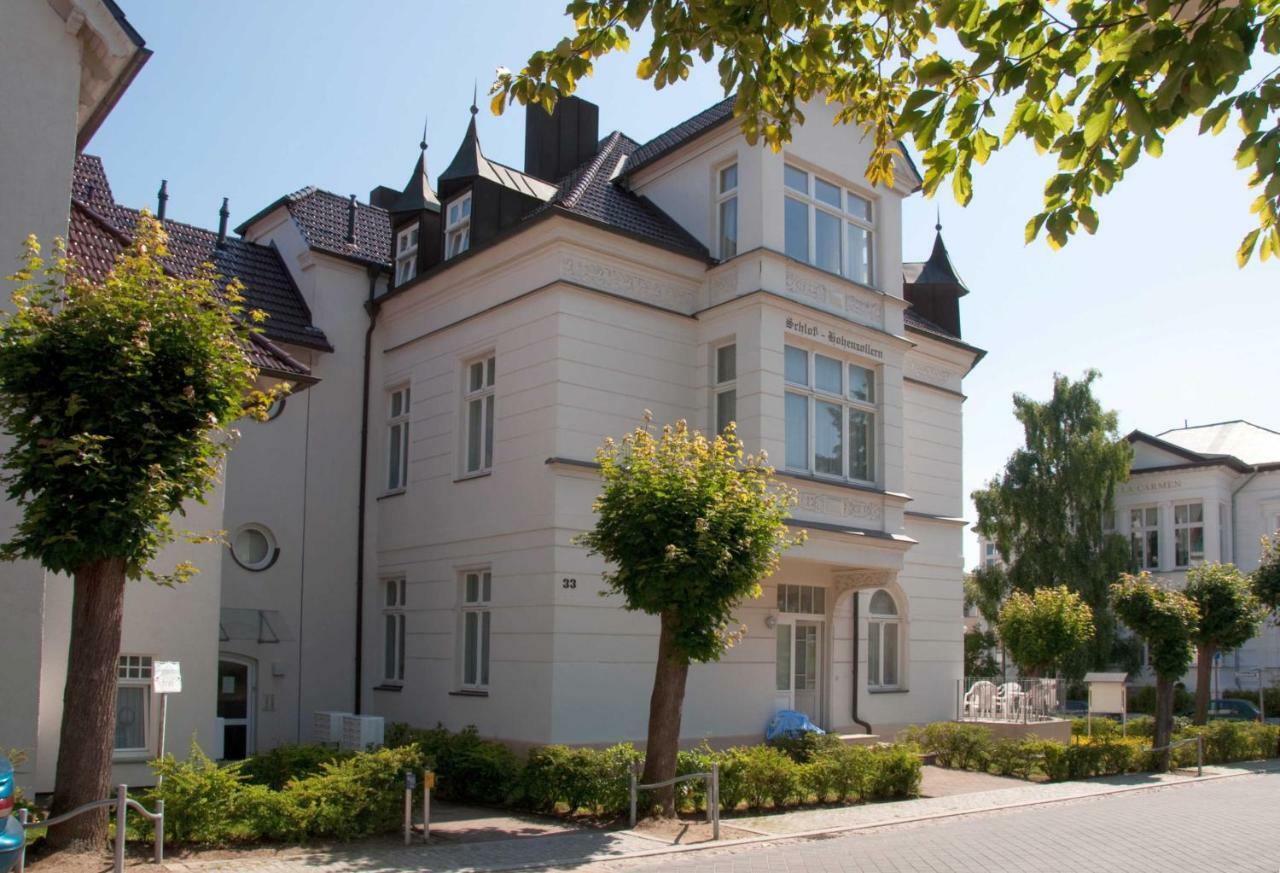 Ahlbeck, Schloss Hohenzollern Fewo Schlosszimmerchen Heringsdorf  Exterior foto